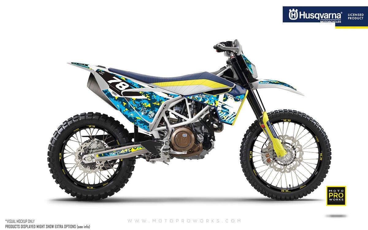 Husqvarna 701 GRAPHIC KIT - "MARPAT" (special) - MotoProWorks | Decals and Bike Graphic kit