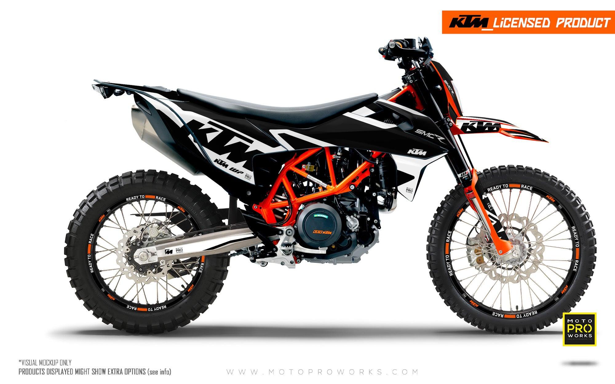 KTM GRAPHICS - 690 SMC-R "Mounty" (Black) - MotoProWorks