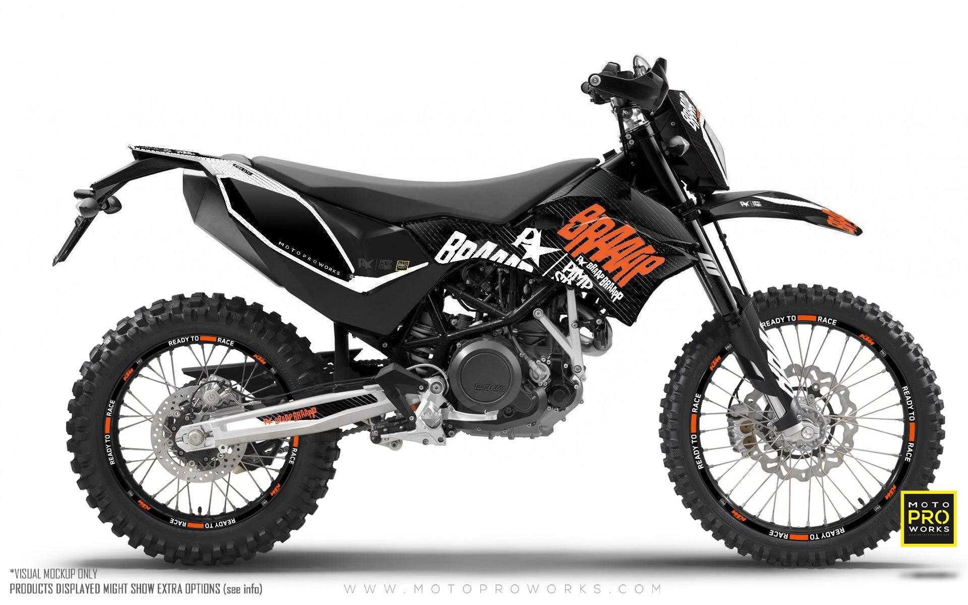 KTM GRAPHICS - Pimpstarlife "BRAAAP" (grey) - MotoProWorks