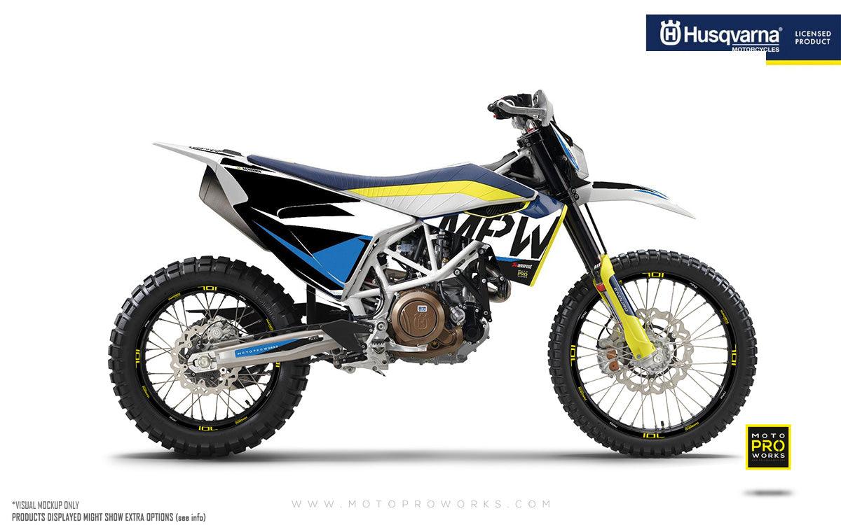 Husqvarna GRAPHICS - "AVIX" (blue) - MotoProWorks