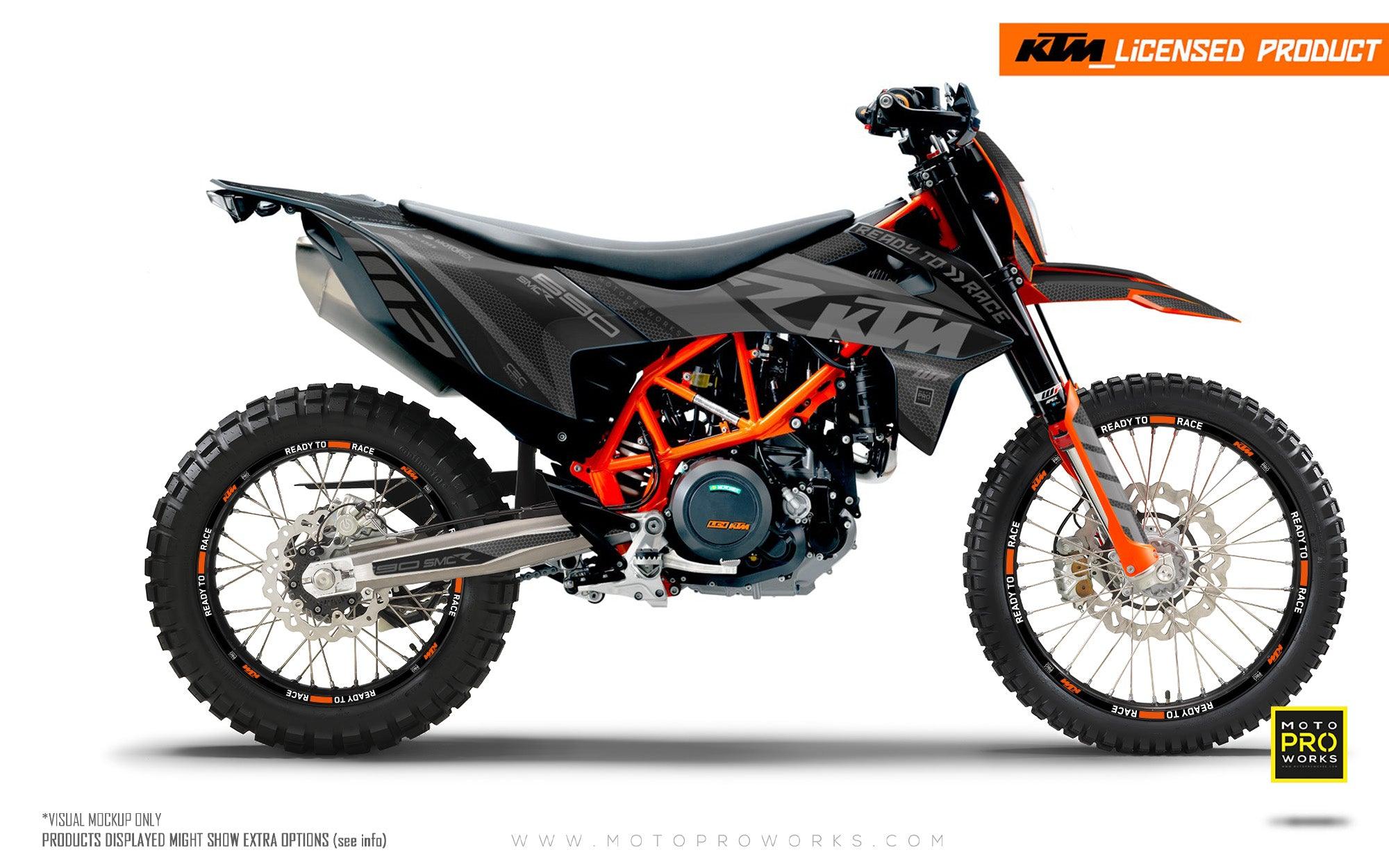 KTM GRAPHICS - 690 SMC-R "RR-Tech" (Black) - MotoProWorks