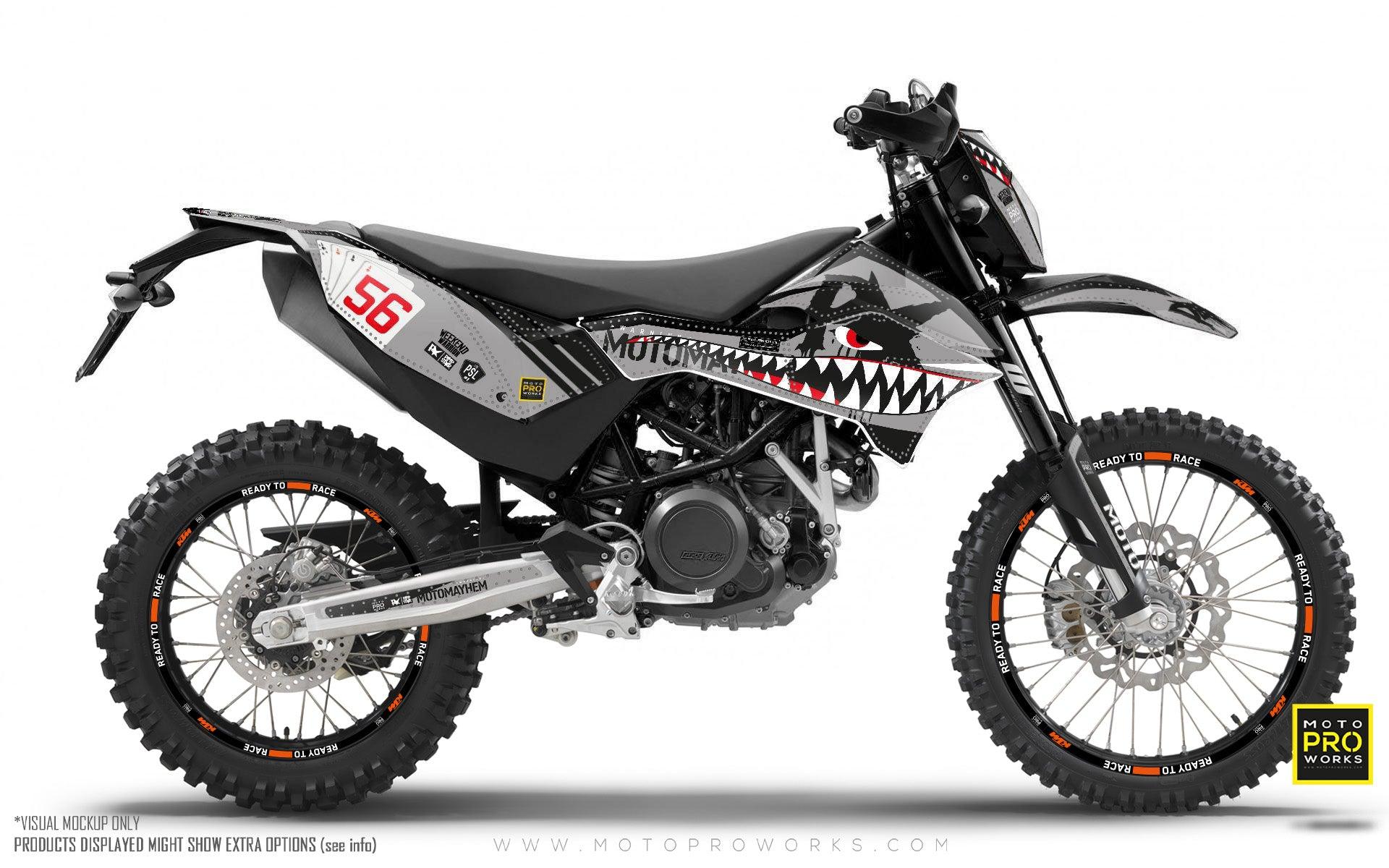 KTM GRAPHICS - Pimpstarlife "HOORAH" (shark) - MotoProWorks