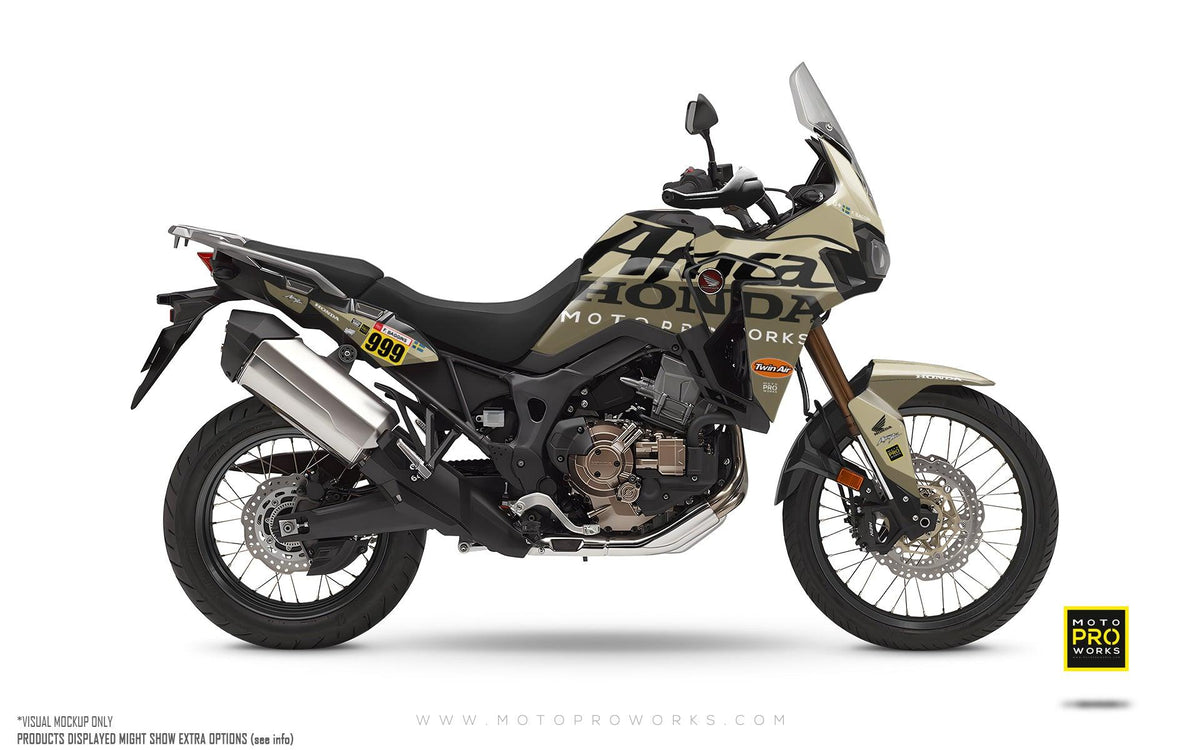 Honda Africa Twin 2016-2017 GRAPHICS - &quot;Waypointer&quot; (Sand)
