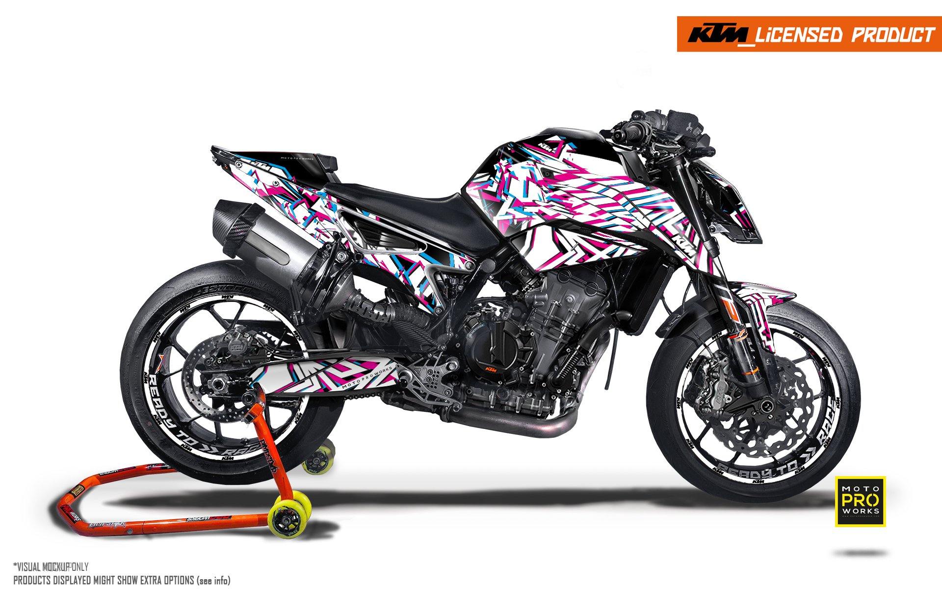 KTM 790/890 R Duke GRAPHIC KIT - "Attack" - MotoProWorks | Decals and Bike Graphic kit