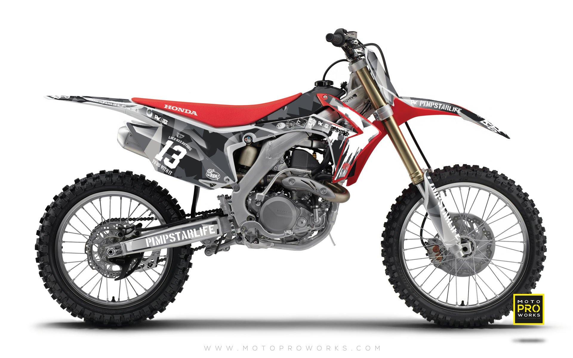 Honda GRAPHIC KIT - "M90" (urban) - MotoProWorks | Decals and Bike Graphic kit