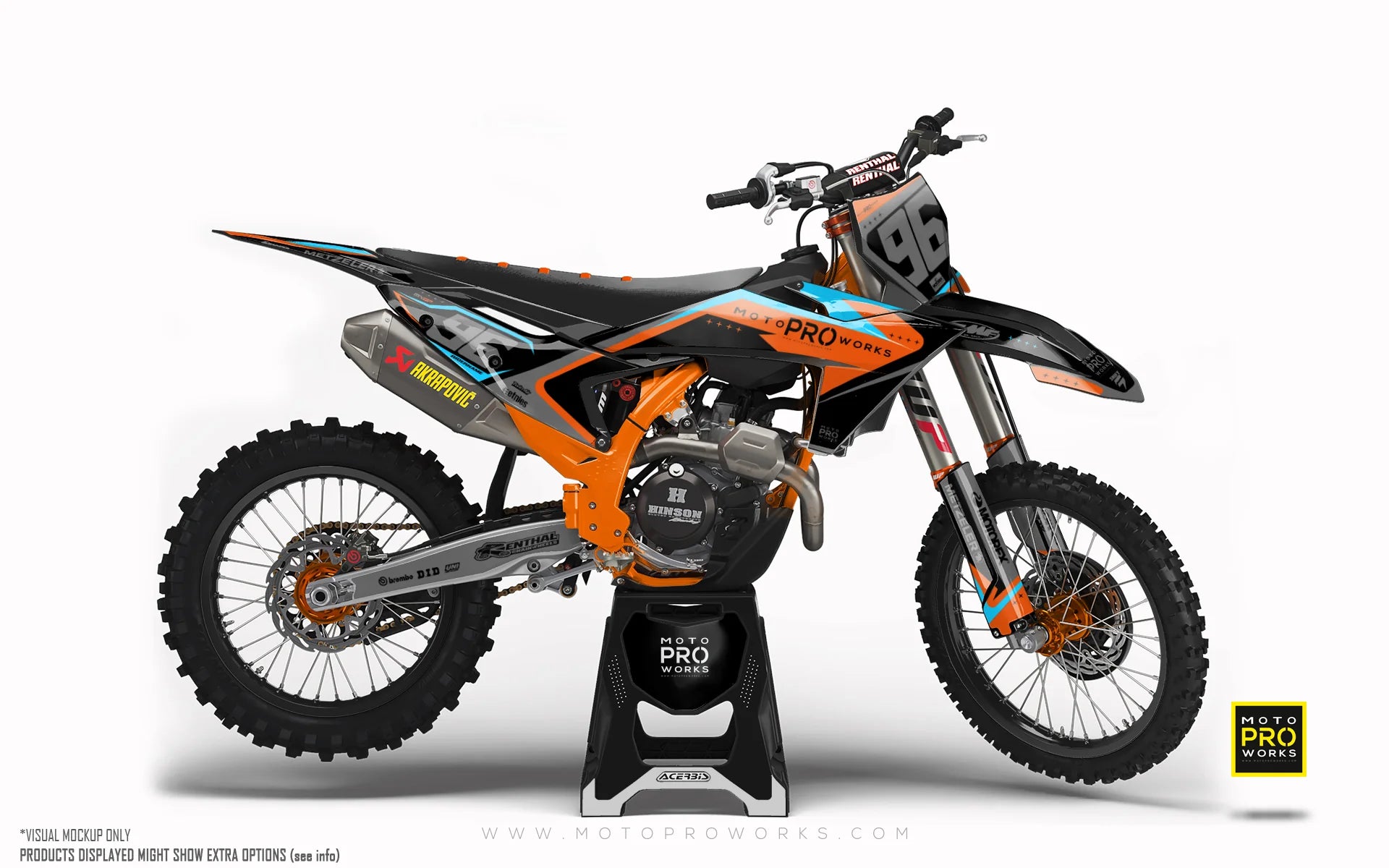 *OUTLET!* – KTM EXC (2020) - &quot;Runner&quot; (Super) - GLOSSY KIT