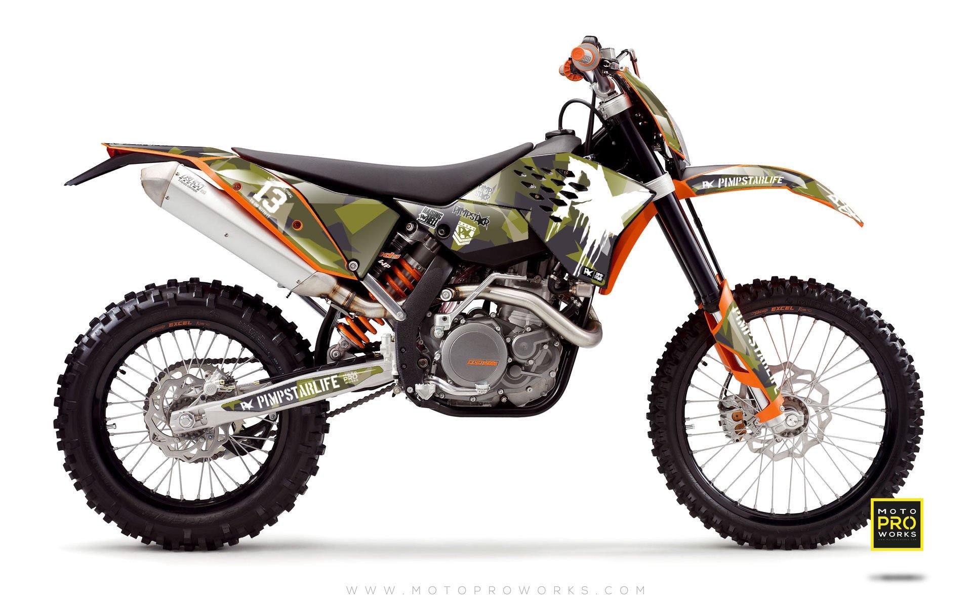 KTM GRAPHIC KIT - "M90" (m90) - MotoProWorks | Decals and Bike Graphic kit