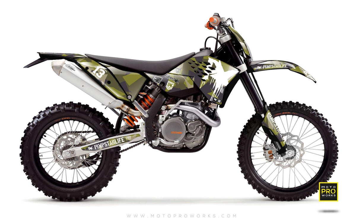 KTM GRAPHIC KIT - &quot;M90&quot; (m90) - MotoProWorks | Decals and Bike Graphic kit