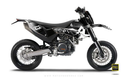 KTM GRAPHIC KIT - "M90" (black) - MotoProWorks | Decals and Bike Graphic kit