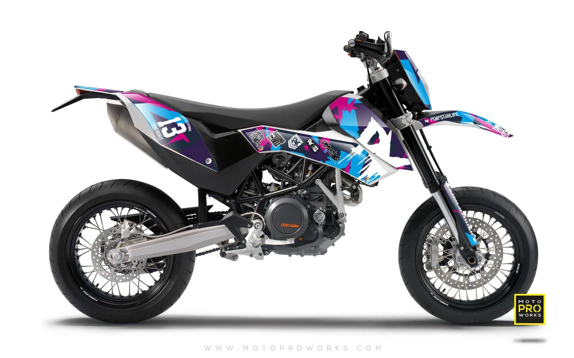 KTM GRAPHIC KIT - "M90" (candy) - MotoProWorks | Decals and Bike Graphic kit