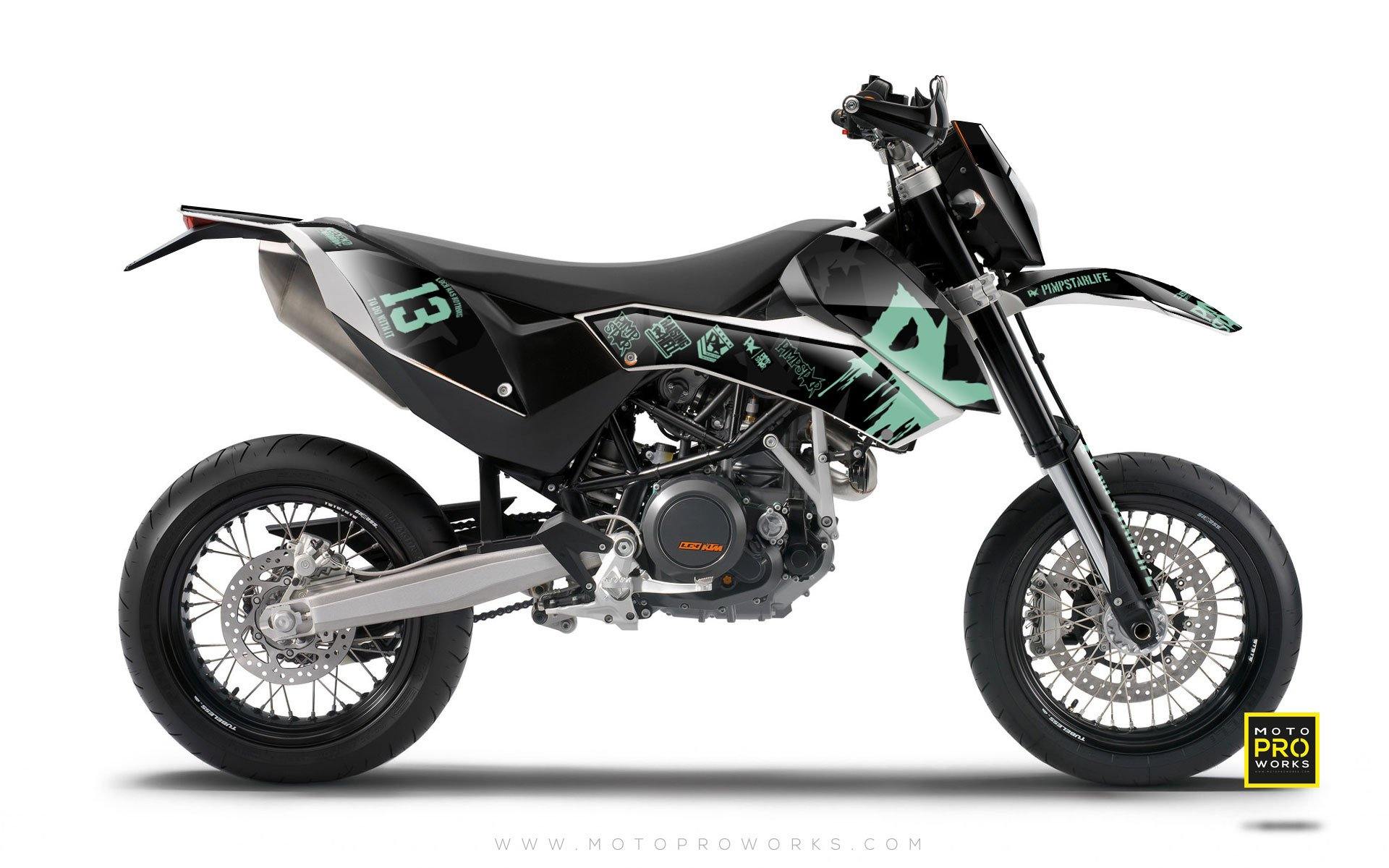 KTM GRAPHIC KIT - "M90" (midnight) - MotoProWorks | Decals and Bike Graphic kit