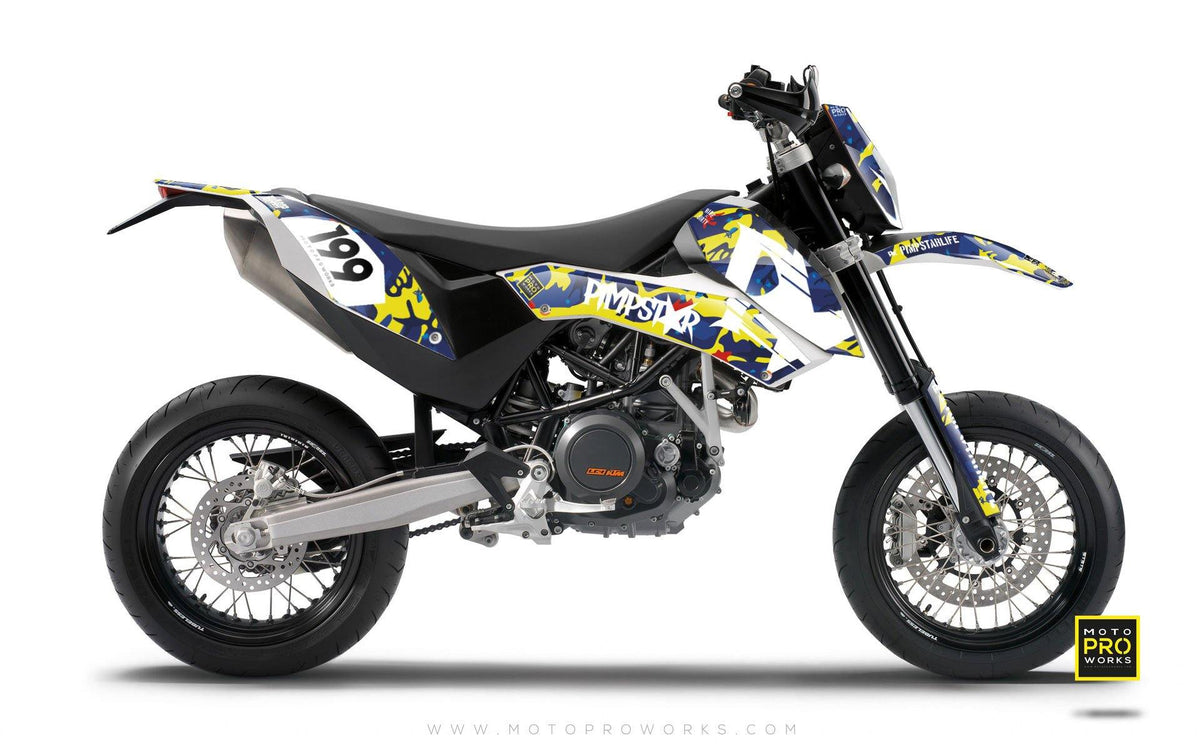 KTM GRAPHIC KIT - &quot;WILDCAMO&quot; (jimmie) - MotoProWorks | Decals and Bike Graphic kit
