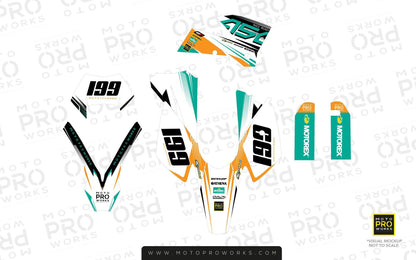 KTM GRAPHIC KIT - "GOFAST" (minty) - MotoProWorks | Decals and Bike Graphic kit