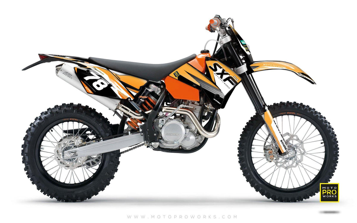 KTM GRAPHIC KIT - &quot;GRADER&quot; - MotoProWorks | Decals and Bike Graphic kit