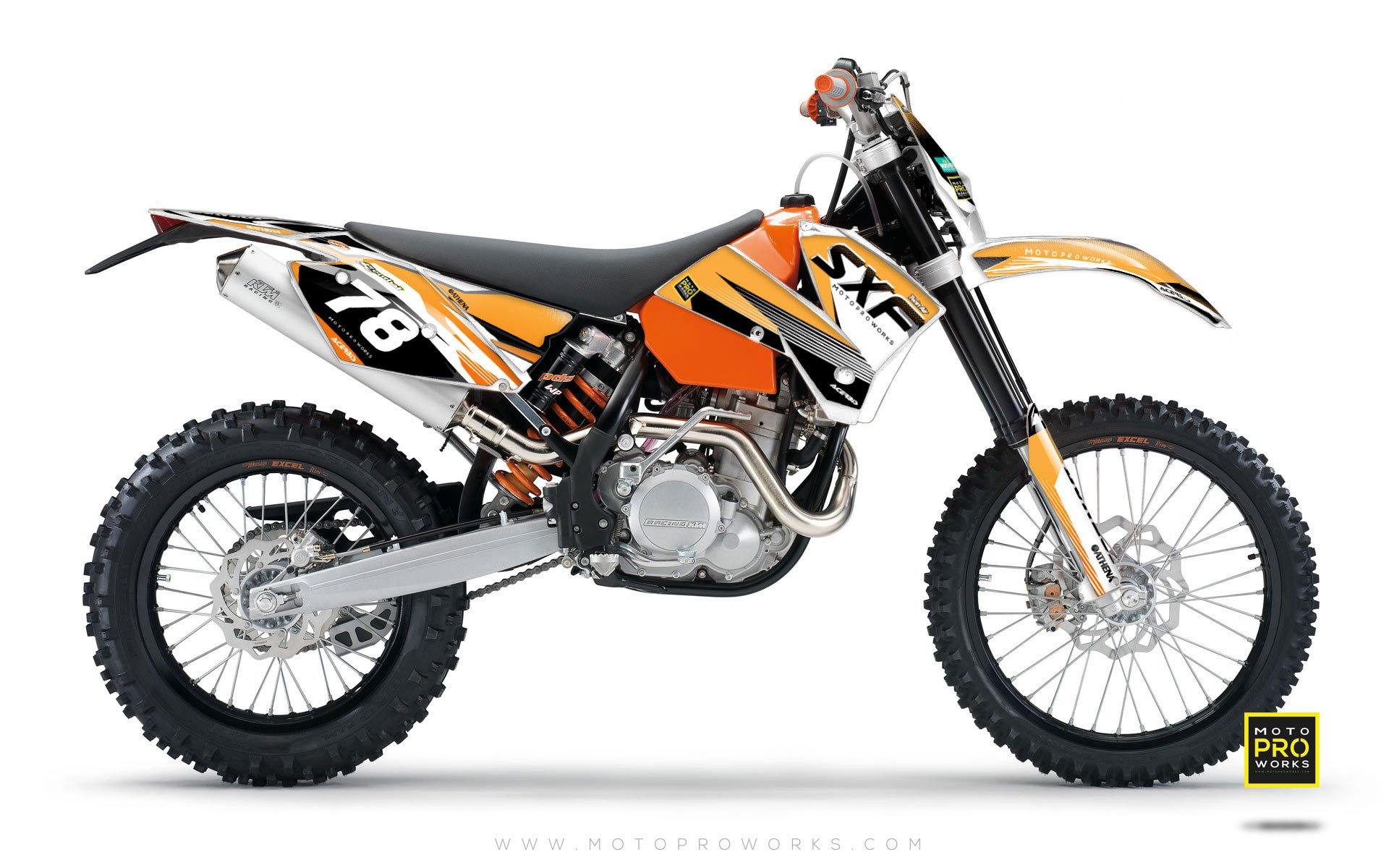 KTM GRAPHIC KIT - "GRADER" - MotoProWorks | Decals and Bike Graphic kit