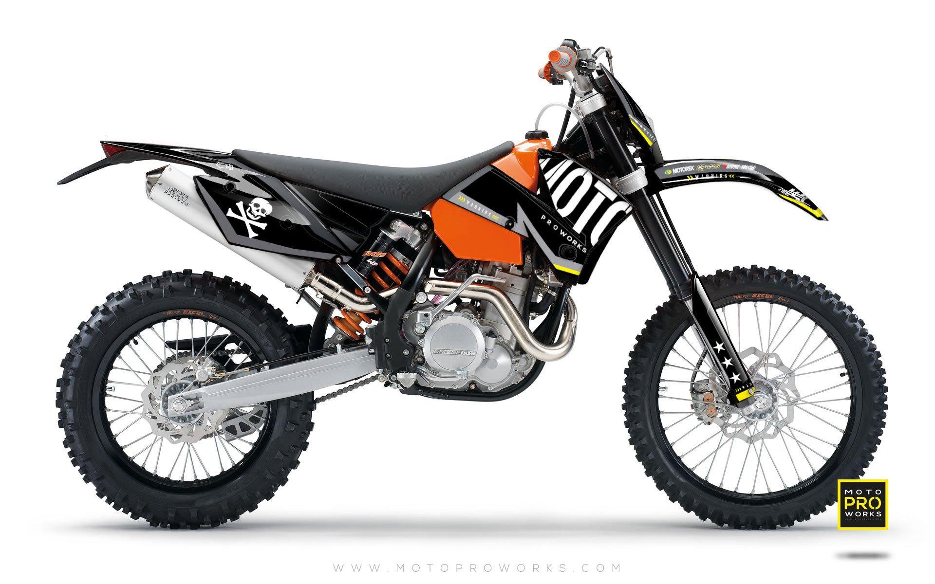 KTM GRAPHIC KIT - "GTECH" (black) - MotoProWorks | Decals and Bike Graphic kit