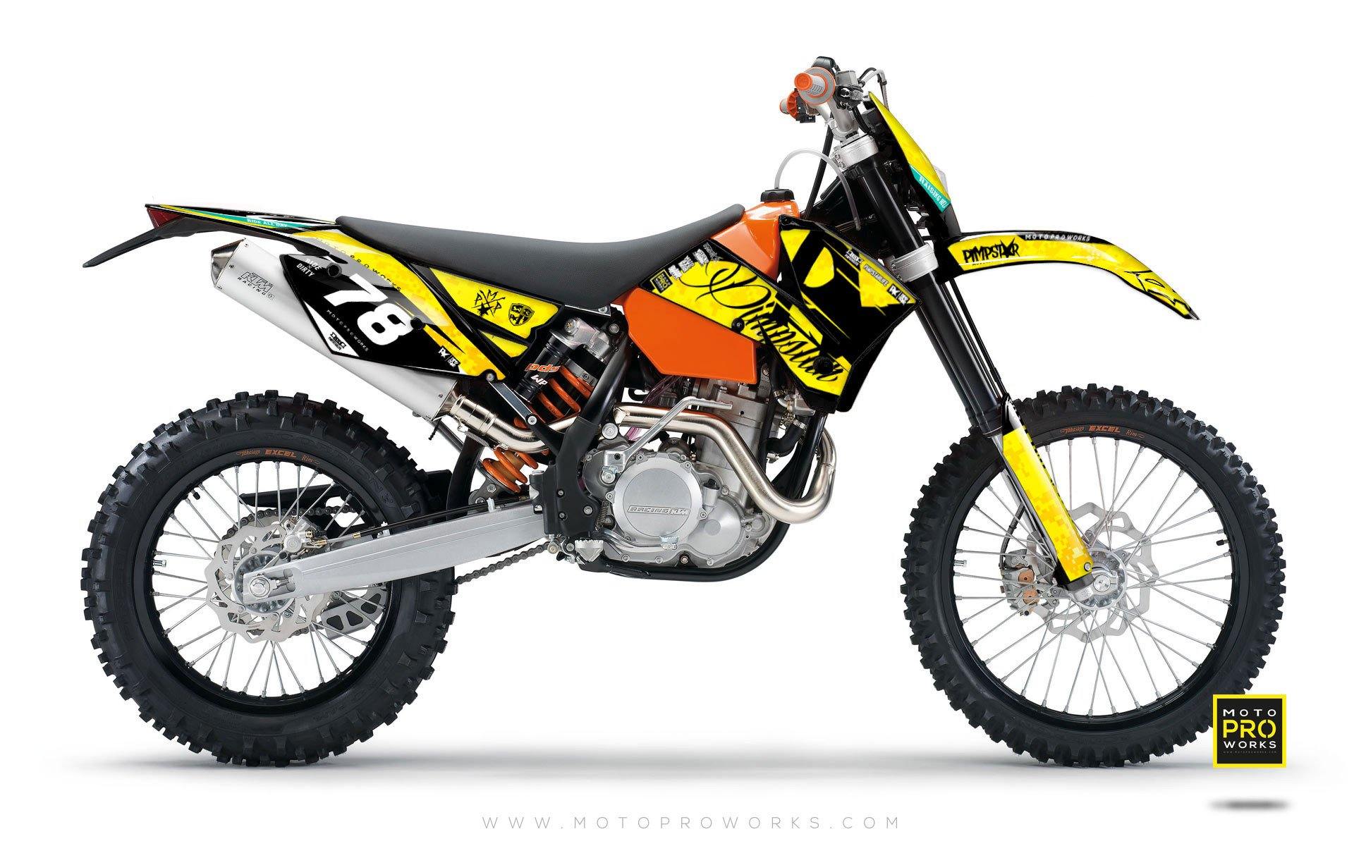 KTM GRAPHIC KIT - "MARPAT" (wasp) - MotoProWorks | Decals and Bike Graphic kit