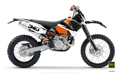 KTM GRAPHIC KIT - "SCRATCHY" - MotoProWorks | Decals and Bike Graphic kit