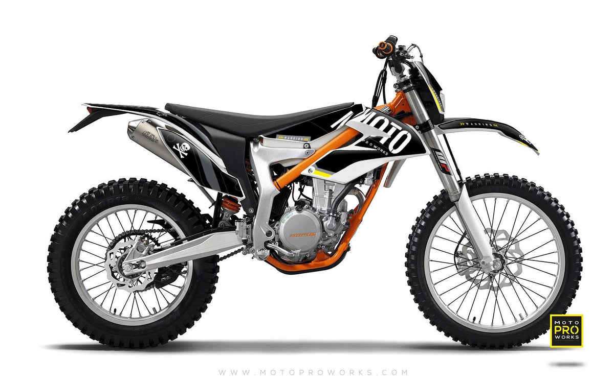 KTM GRAPHIC KIT - &quot;GTECH&quot; (black) - MotoProWorks | Decals and Bike Graphic kit