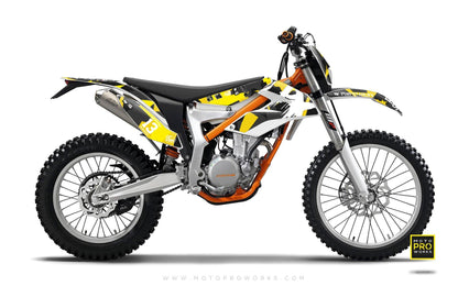 KTM GRAPHIC KIT - "M90" (wasp) - MotoProWorks | Decals and Bike Graphic kit