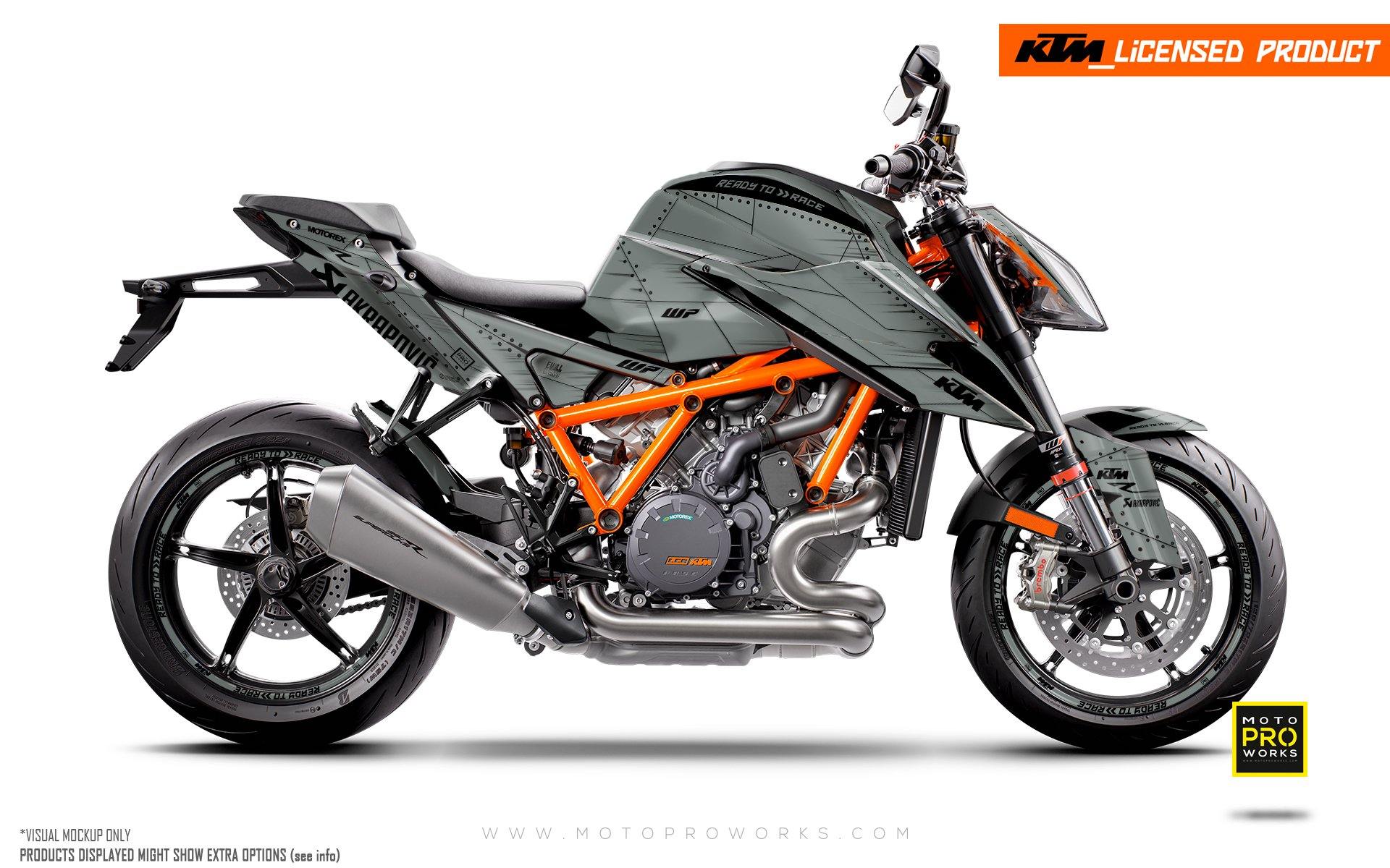 KTM 1290 Superduke R GRAPHIC KIT - "Liberty" (Armour) - MotoProWorks | Decals and Bike Graphic kit