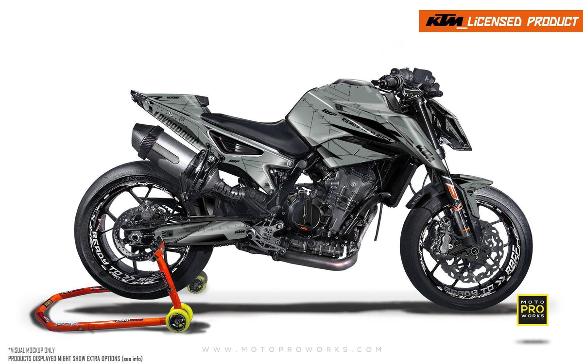 KTM 790/890 R Duke GRAPHIC KIT - &quot;Liberty&quot; (Armour) - MotoProWorks | Decals and Bike Graphic kit