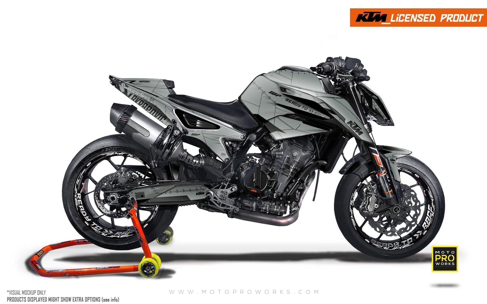 KTM 790/890 R Duke GRAPHIC KIT - "Liberty" (Armour) - MotoProWorks | Decals and Bike Graphic kit