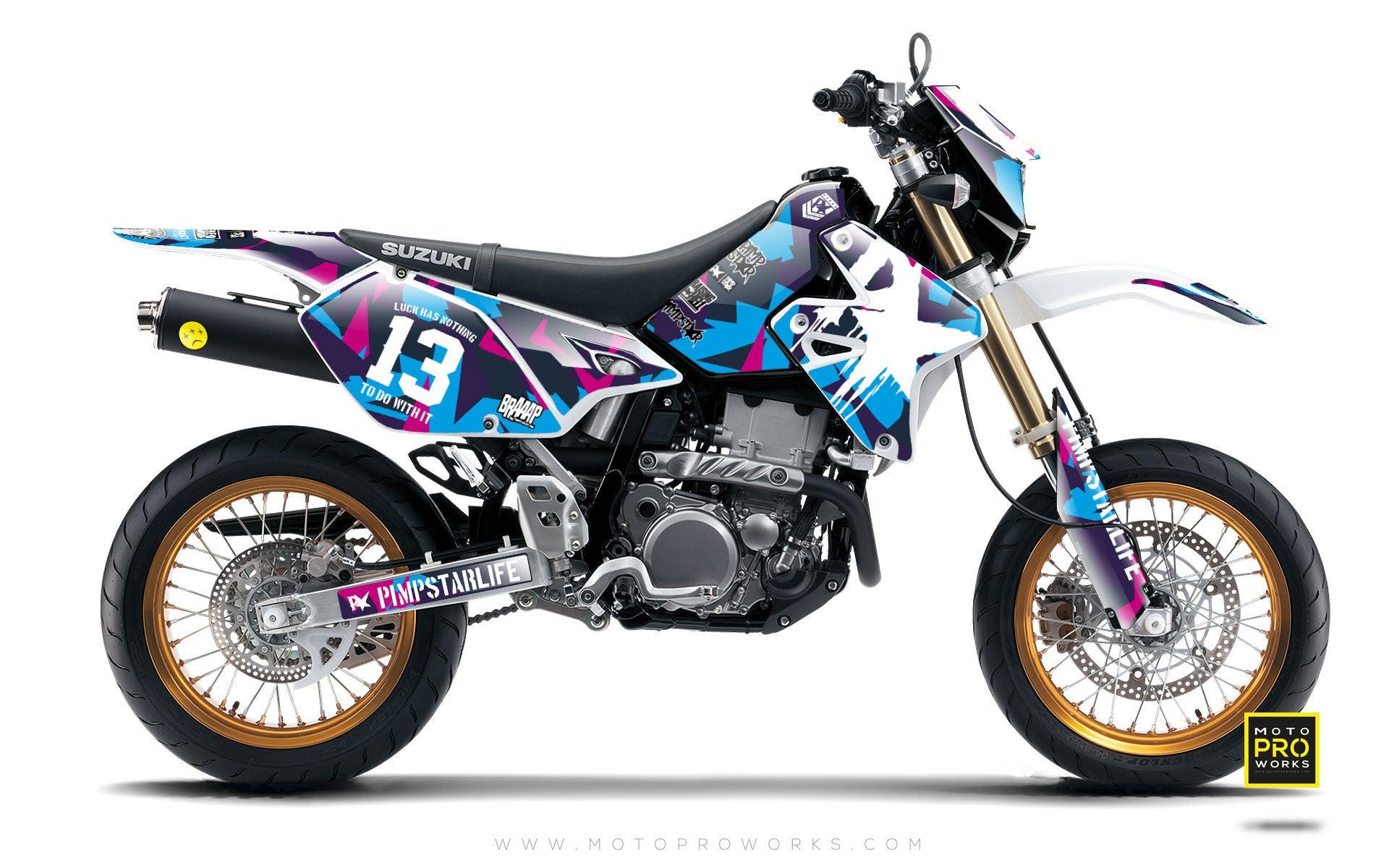 Suzuki GRAPHIC KIT - "M90" (candy) - MotoProWorks | Decals and Bike Graphic kit