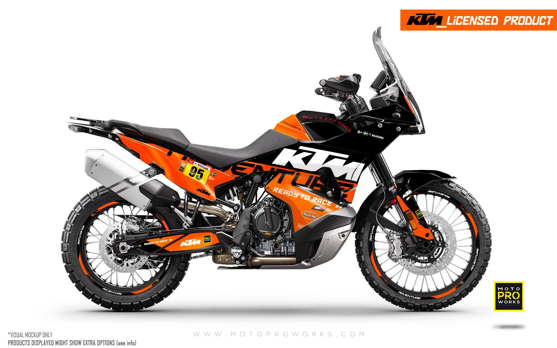 KTM 790/890 Adventure R/S 2023-2024 GRAPHICS - "Waypointer" (Midnight) - MotoProWorks