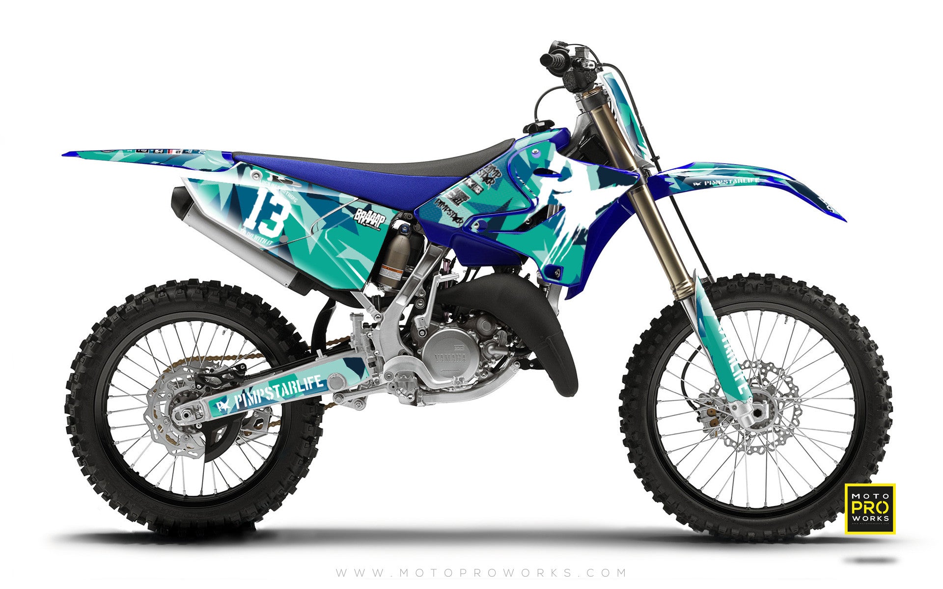 Yamaha GRAPHIC KIT - "-M90" (Banger) - MotoProWorks | Decals and Bike Graphic kit