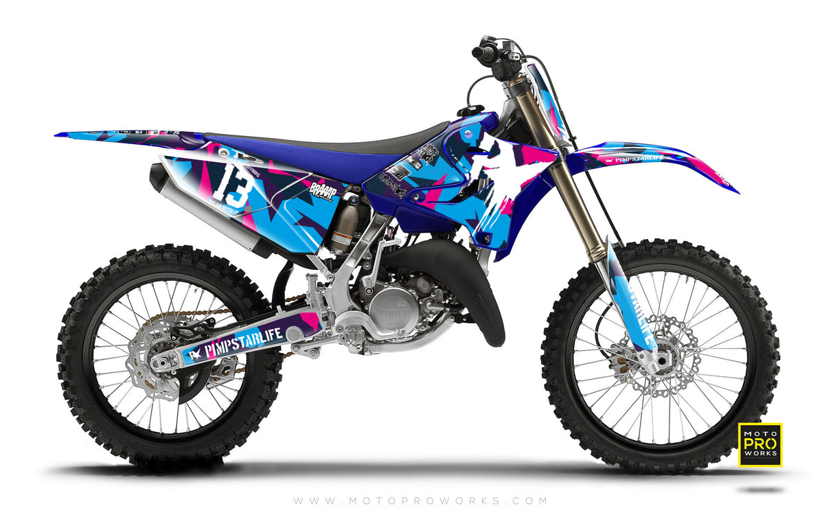 Yamaha GRAPHIC KIT - &quot;M90&quot; (candy) - MotoProWorks | Decals and Bike Graphic kit
