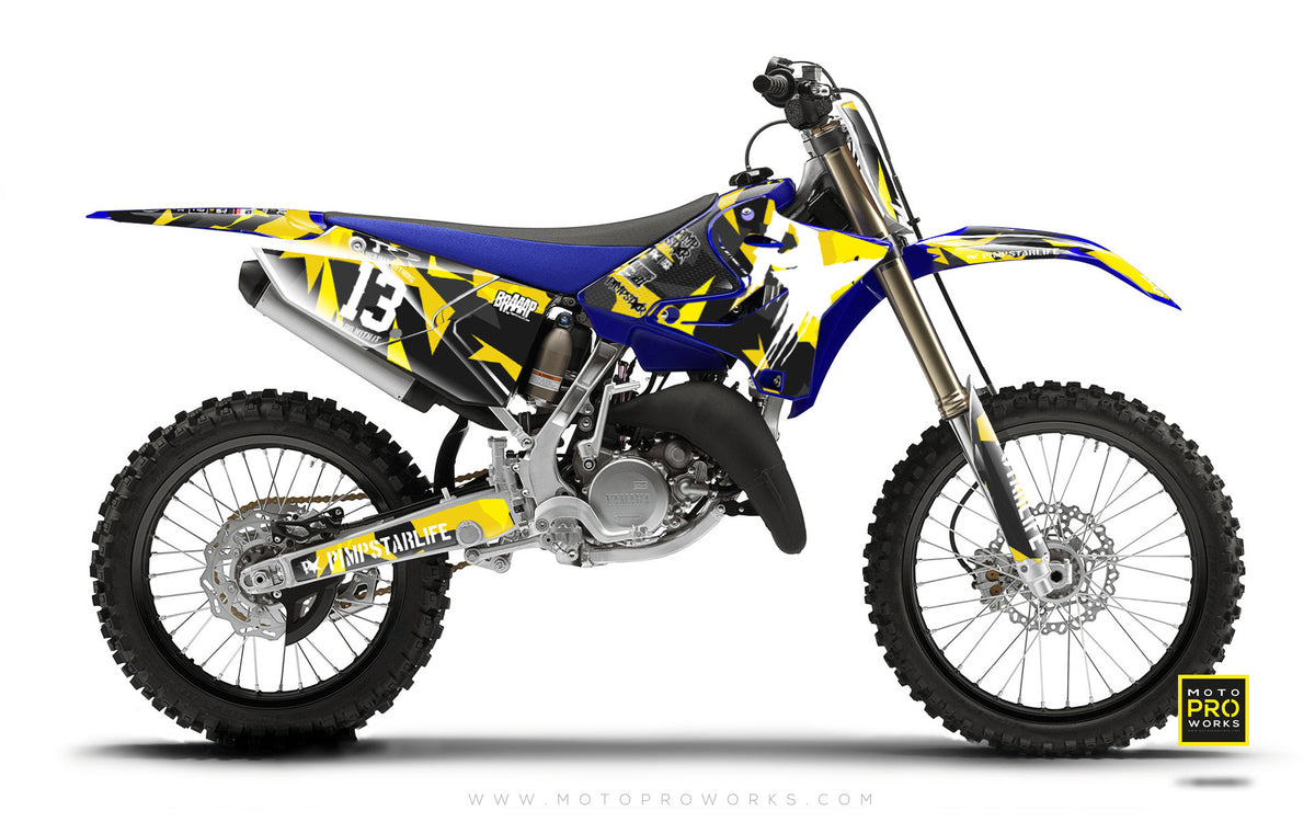 Yamaha GRAPHIC KIT - &quot;M90&quot; (wasp) - MotoProWorks | Decals and Bike Graphic kit