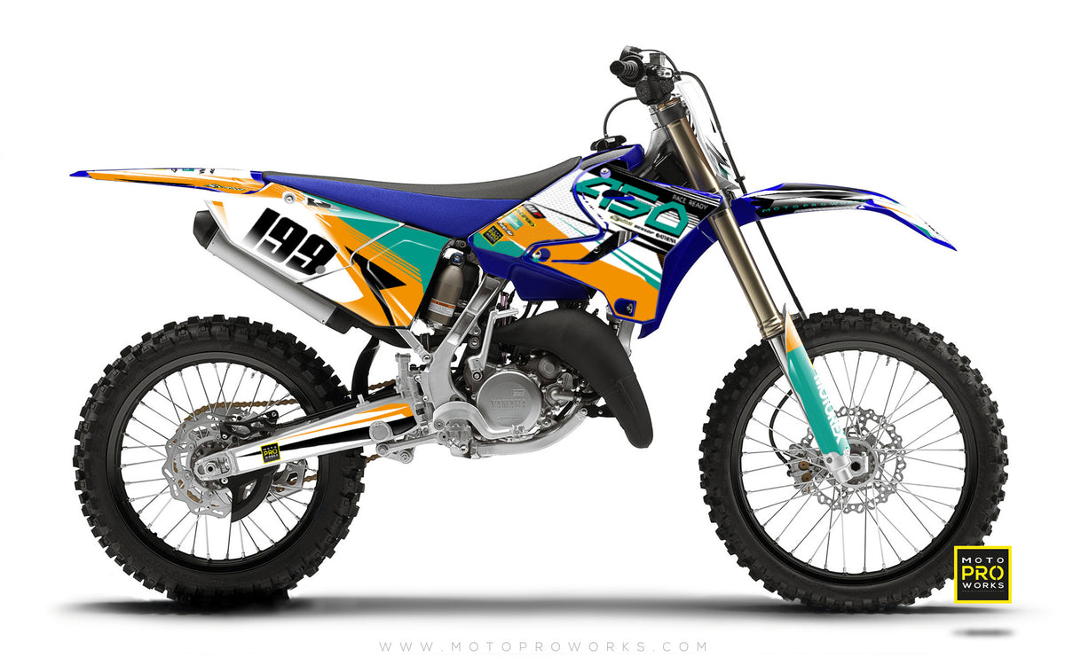 Yamaha GRAPHIC KIT - &quot;GOFAST&quot; (minty) - MotoProWorks | Decals and Bike Graphic kit