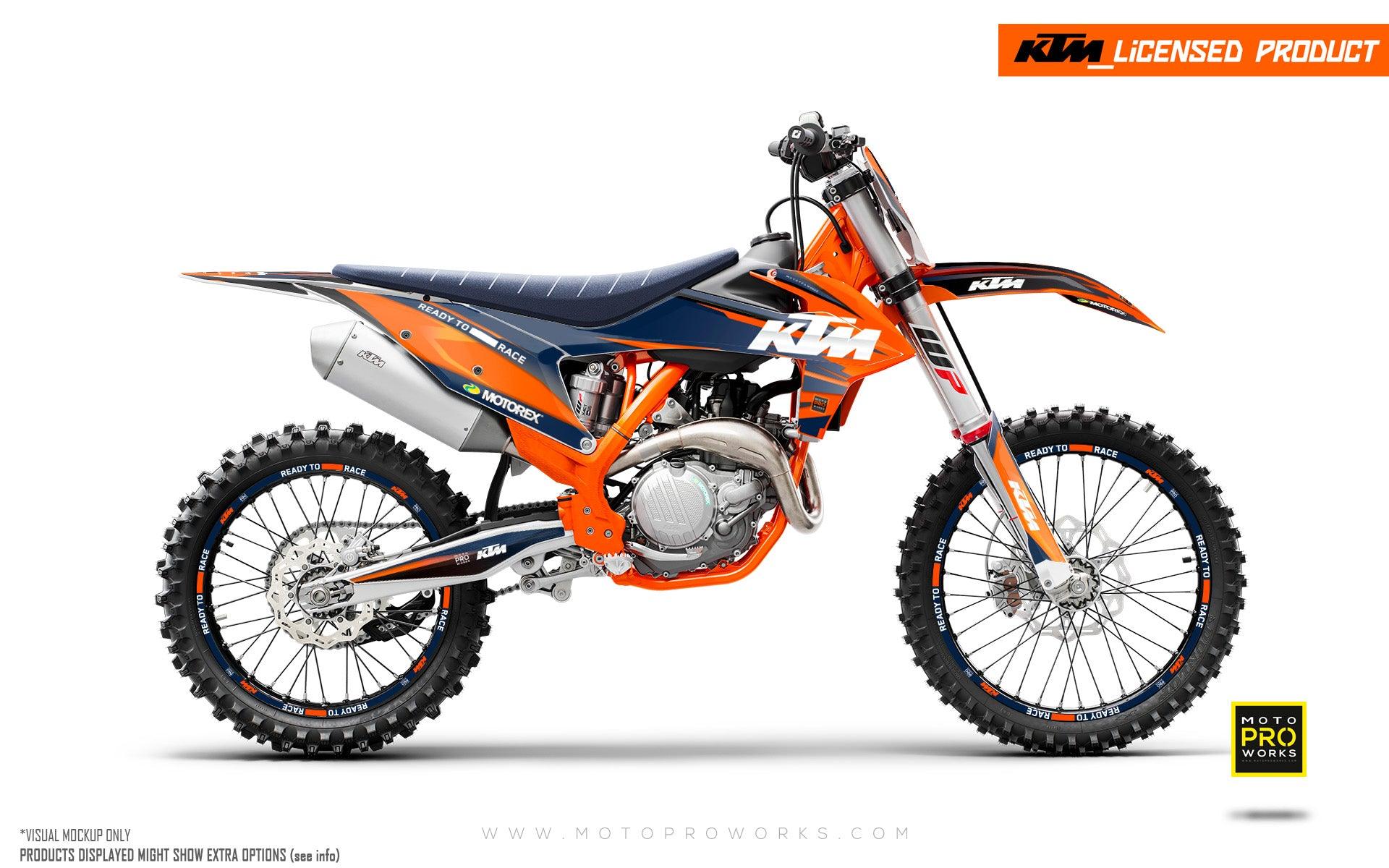 KTM GRAPHICS - EXC/SX "Colibri" (Orange/Gradient) - MotoProWorks
