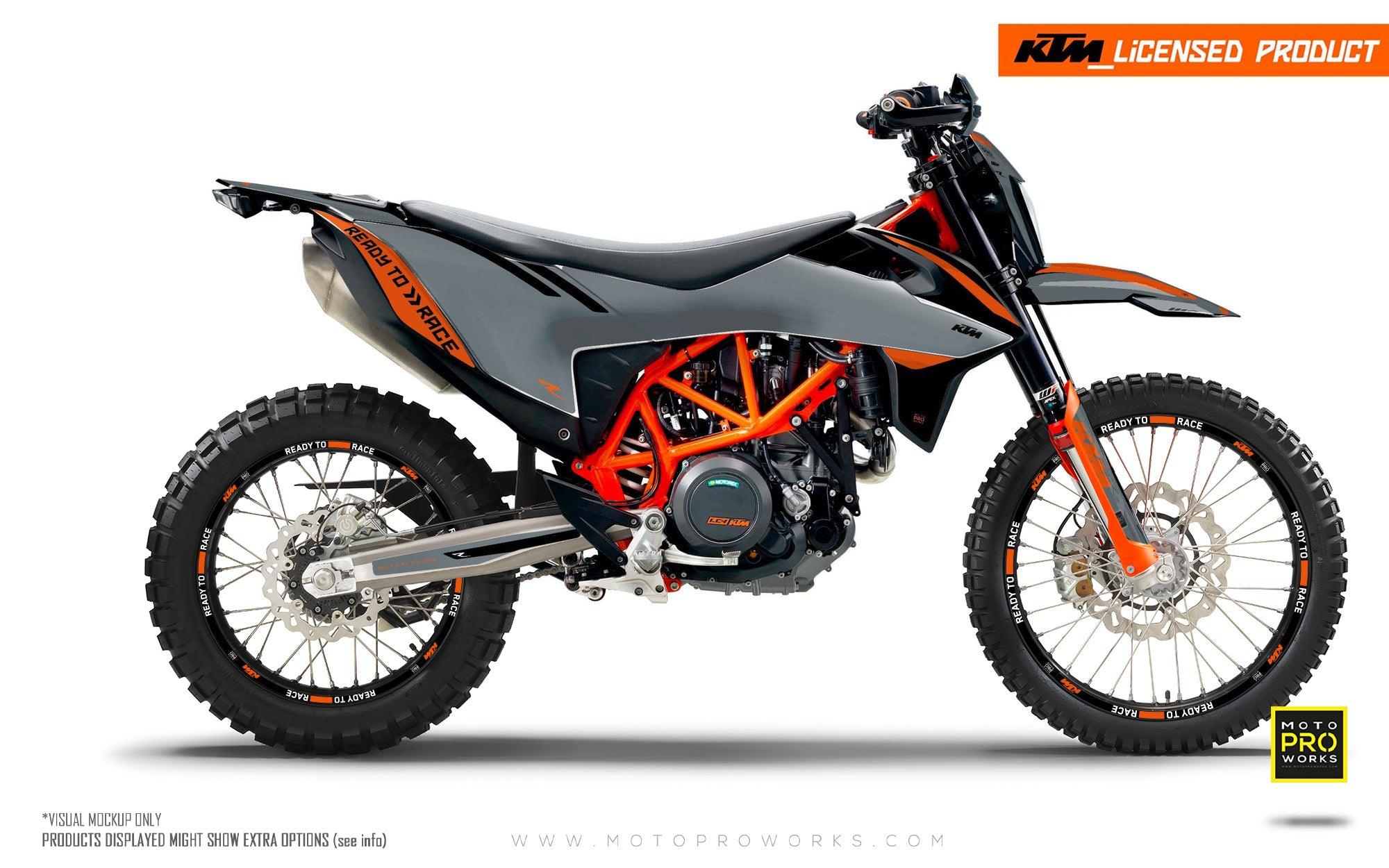 KTM GRAPHICS - "Trac" (grey/black) - MotoProWorks