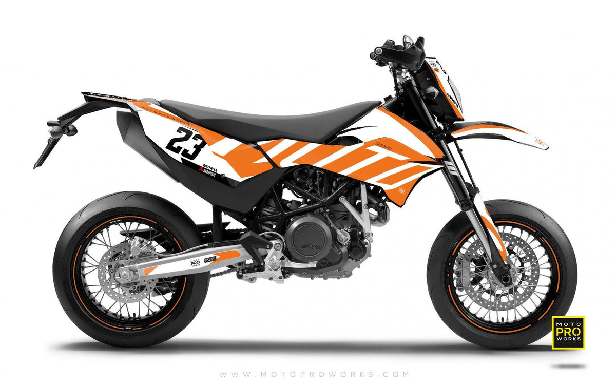 KTM GRAPHIC KIT - &quot;APEX&quot; (light) - MotoProWorks | Decals and Bike Graphic kit