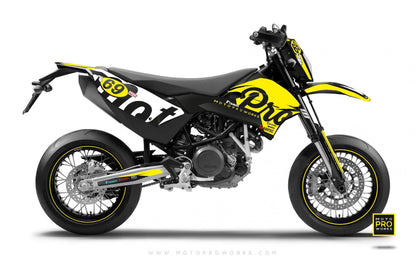KTM GRAPHIC KIT - "MIDNIGHT" (dawn) - MotoProWorks | Decals and Bike Graphic kit