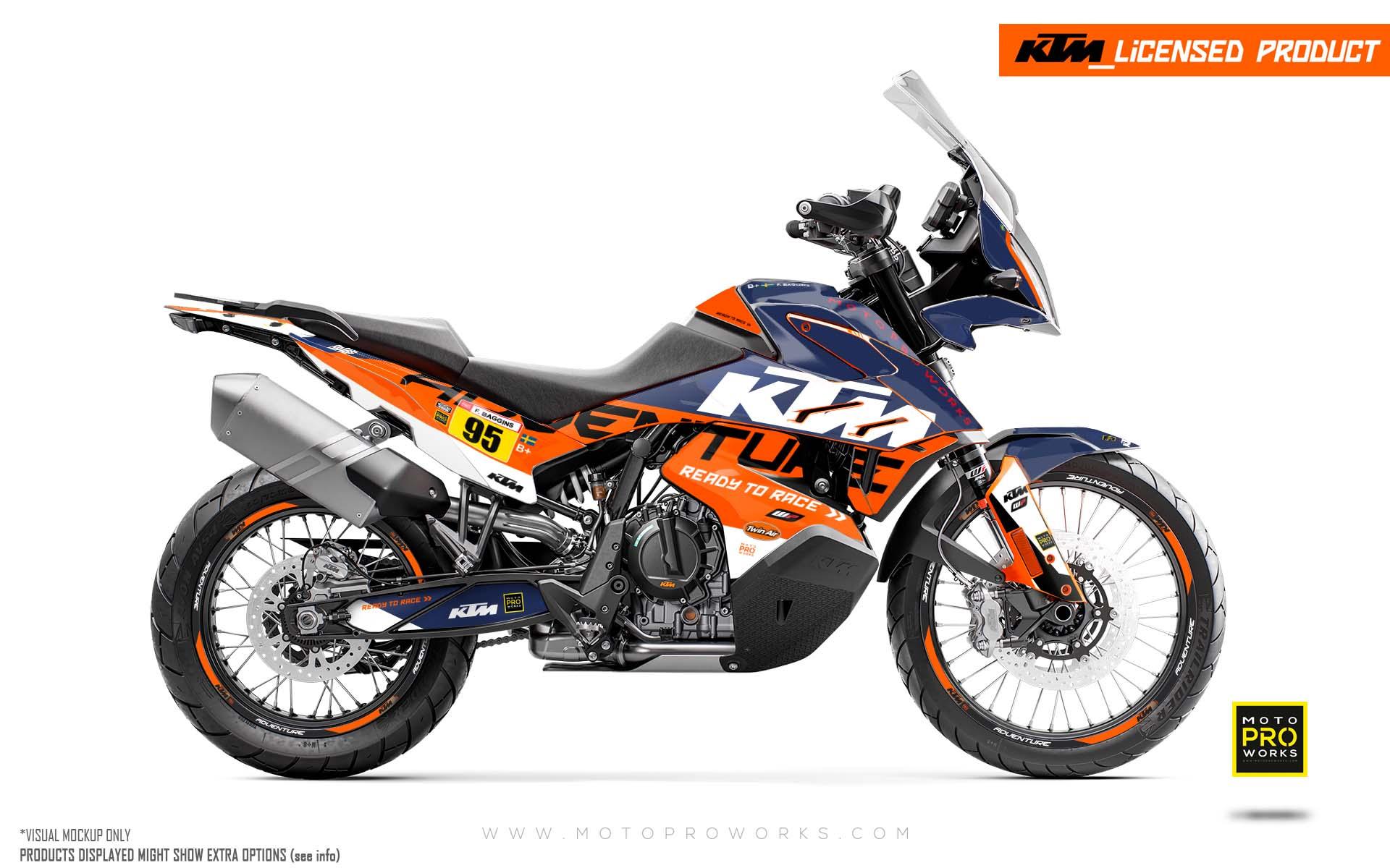 KTM 790/890 Adventure R/S GRAPHICS - &quot;Waypointer&quot; (Sunset)