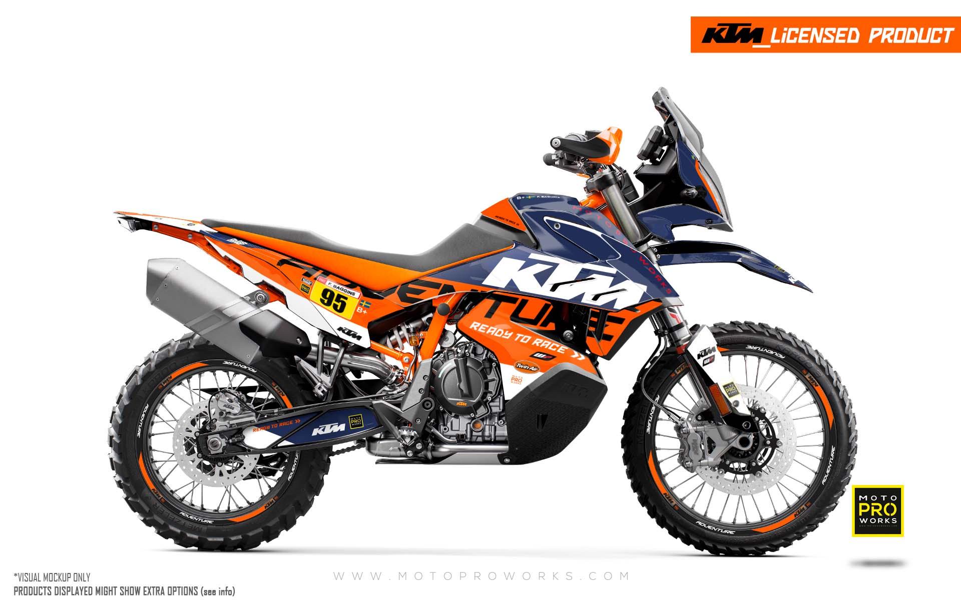 KTM 790/890 Adventure R/S GRAPHICS - "Waypointer" (Sunset) - MotoProWorks