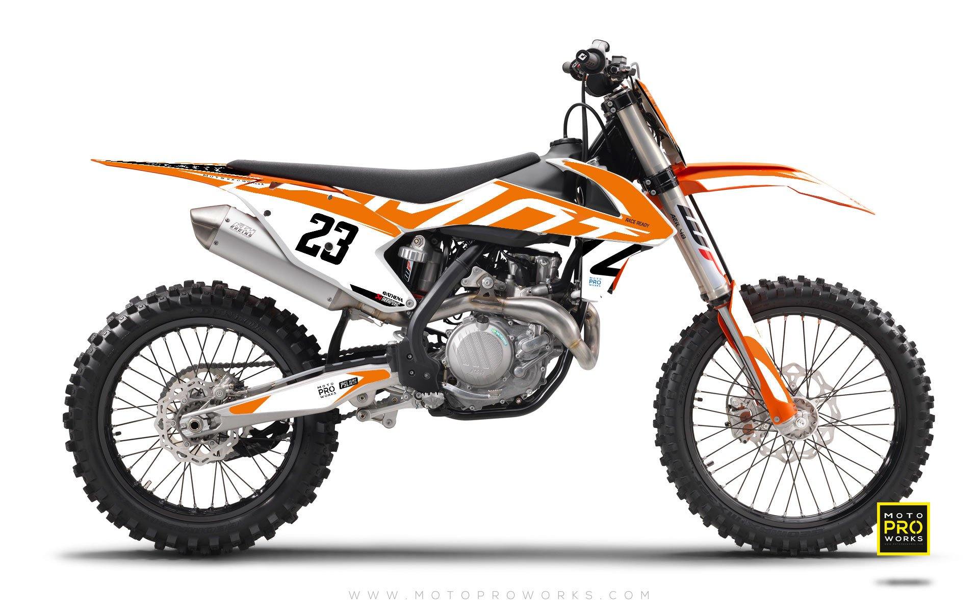 KTM GRAPHIC KIT - "APEX" (light) - MotoProWorks | Decals and Bike Graphic kit