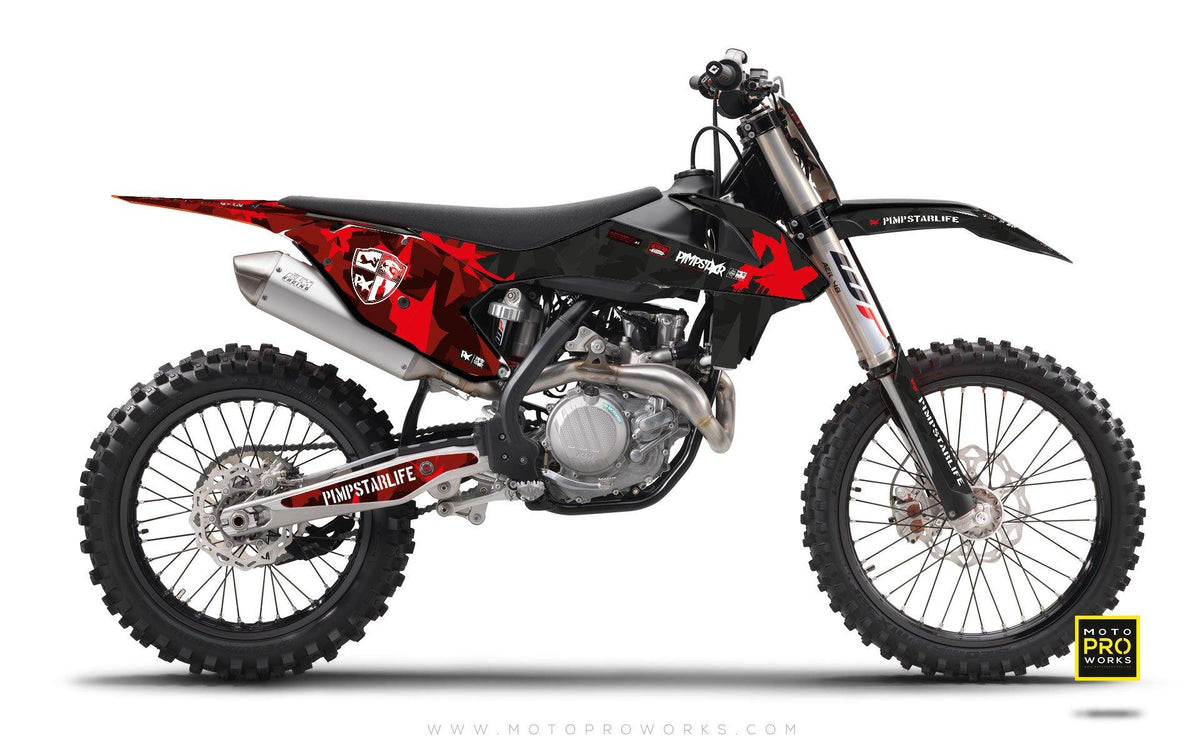 KTM GRAPHIC KIT - &quot;SLOTA&quot; - MotoProWorks | Decals and Bike Graphic kit