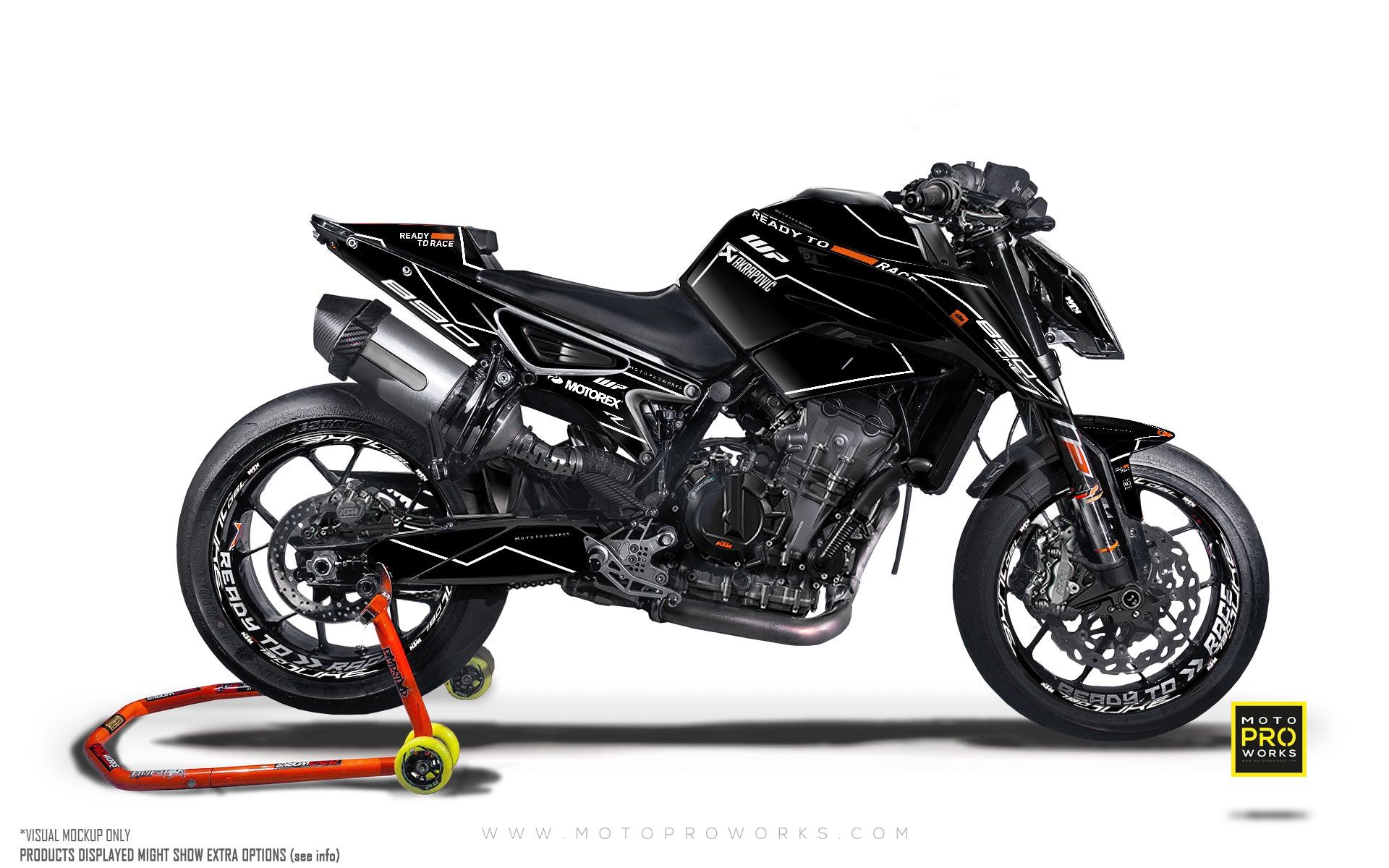 KTM 790/890 Duke GRAPHICS - &quot;Vessel&quot; (Black)