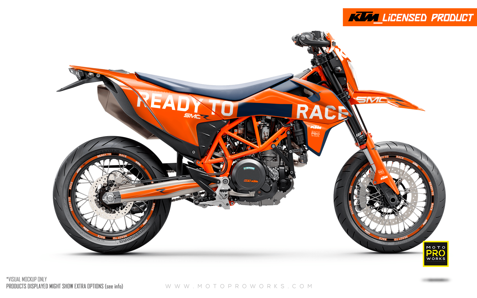 KTM GRAPHICS - 690 SMC-R "Ready To Race 2.0" (Orange)