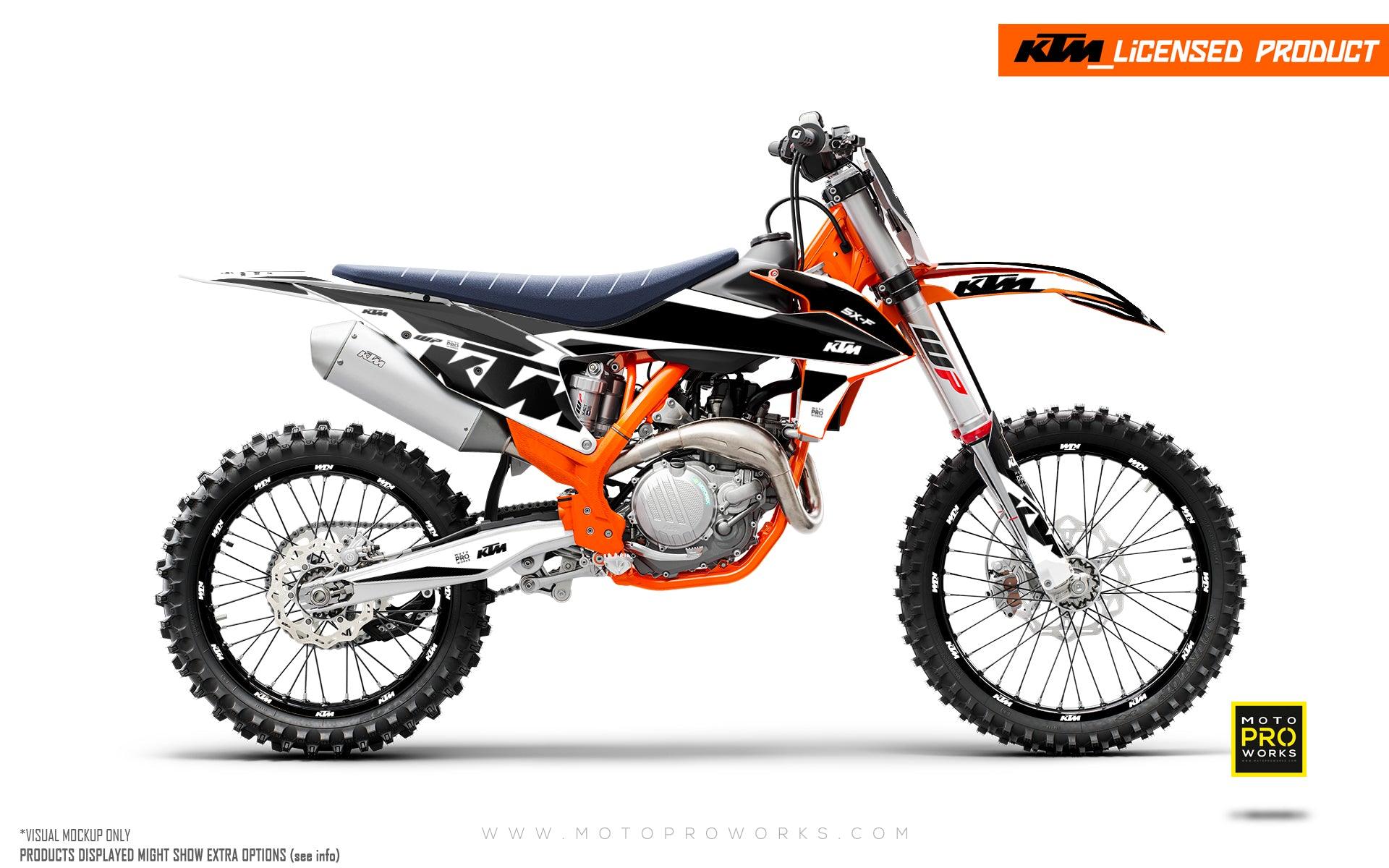 KTM GRAPHICS - EXC/SX "Mounty" (Black) - MotoProWorks