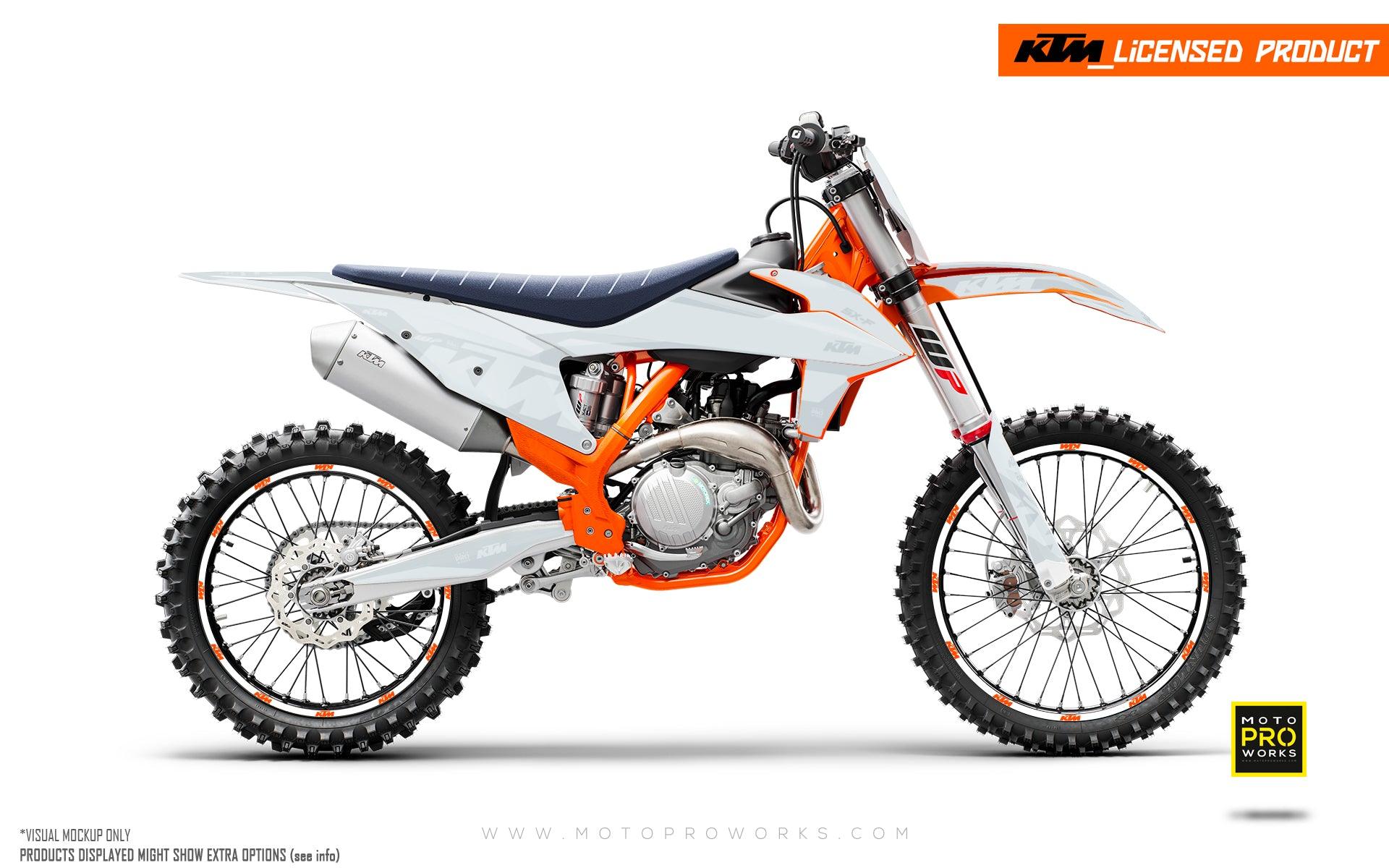 KTM GRAPHICS - EXC/SX "Mounty" (Grey) - MotoProWorks