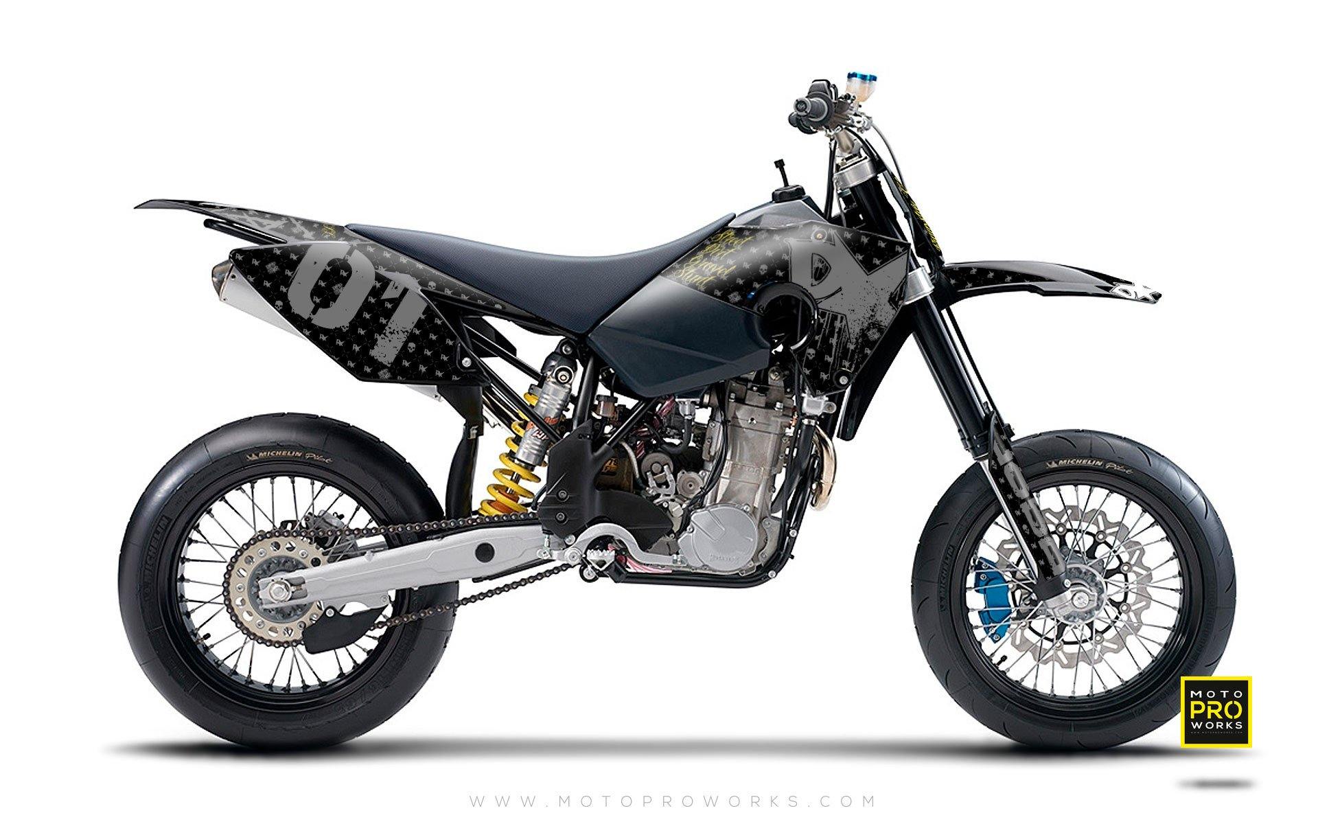 Husaberg GRAPHIC KIT - "STEALTHER" (black) - MotoProWorks | Decals and Bike Graphic kit