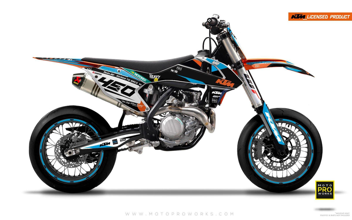 KTM GRAPHIC KIT - &quot;ProGO&quot; (black) - MotoProWorks | Decals and Bike Graphic kit
