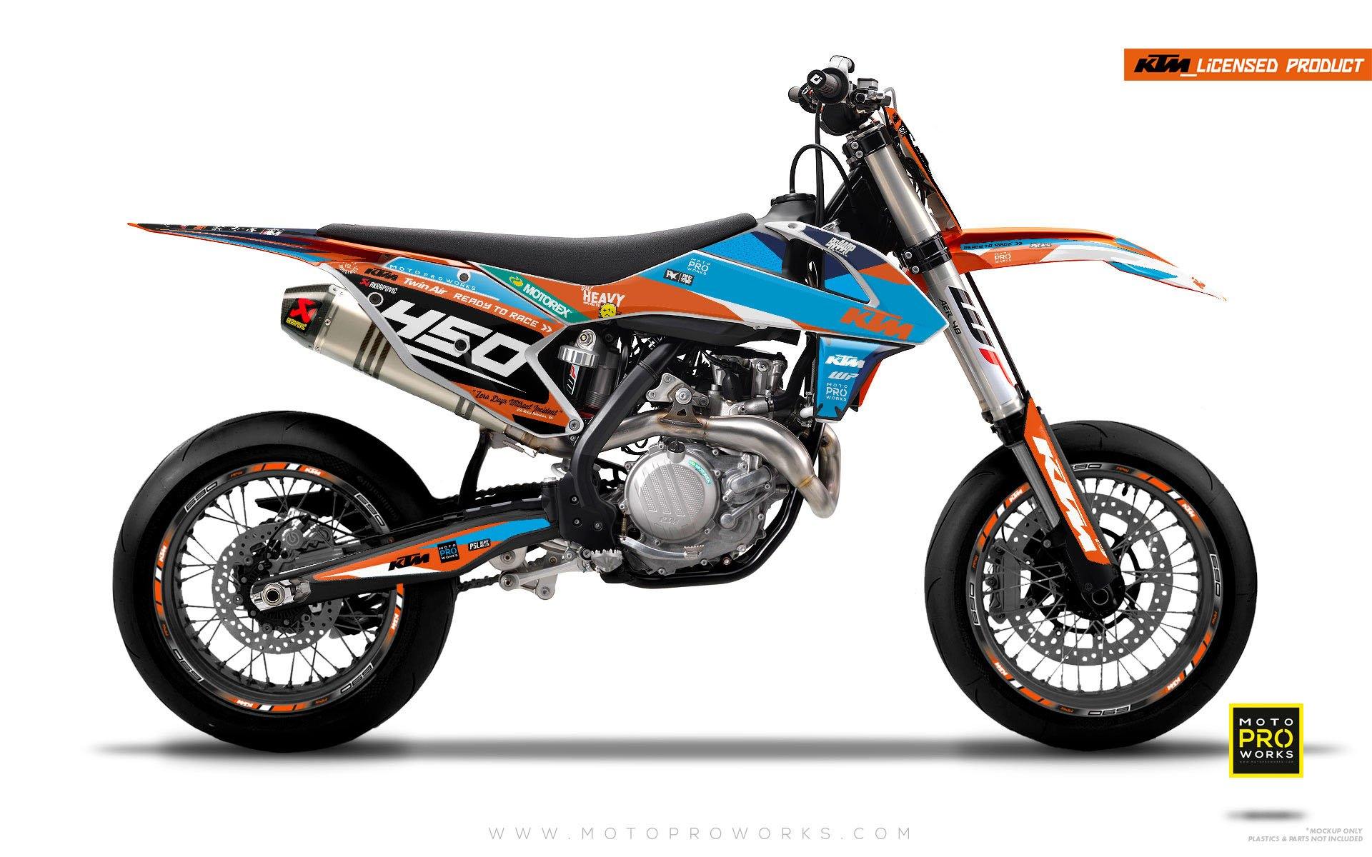 KTM GRAPHIC KIT - "ProGO" (blue) - MotoProWorks | Decals and Bike Graphic kit