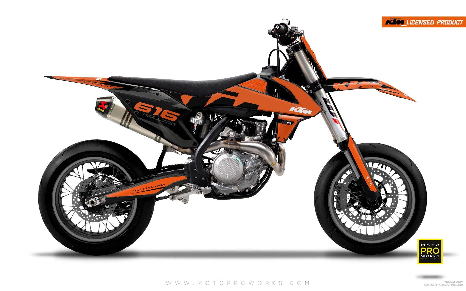 KTM GRAPHIC KIT - "ROC" (orange) - MotoProWorks | Decals and Bike Graphic kit