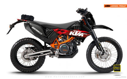 KTM GRAPHIC KIT - "VIBE" (red) - MotoProWorks | Decals and Bike Graphic kit